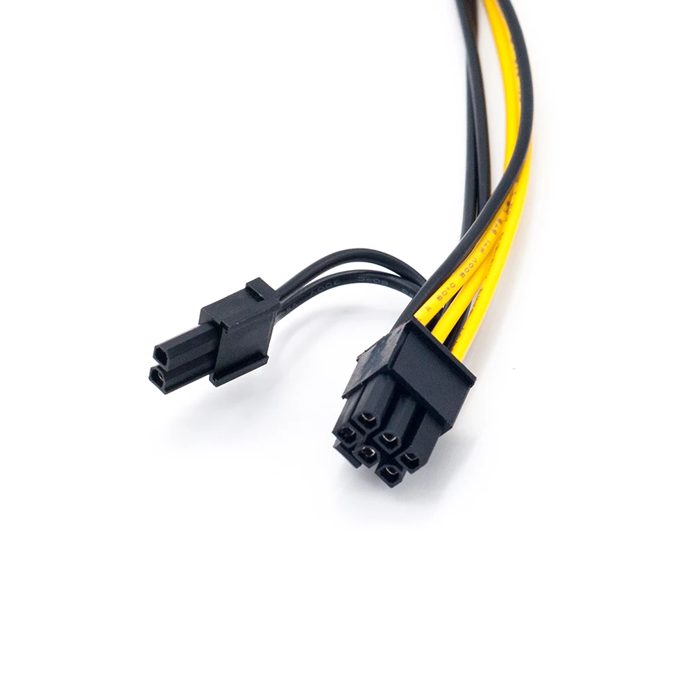 Кабель разветвитель PCI E 6 + 2 pin (6 pin/8 pin) видеокарта Express Dual 8Pin кабель питания|pcie 8pin|8pin