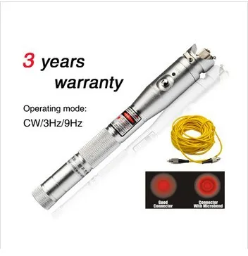 Тип ручки 20 км волоконно оптический свет красный источник VFL визуальный локатор