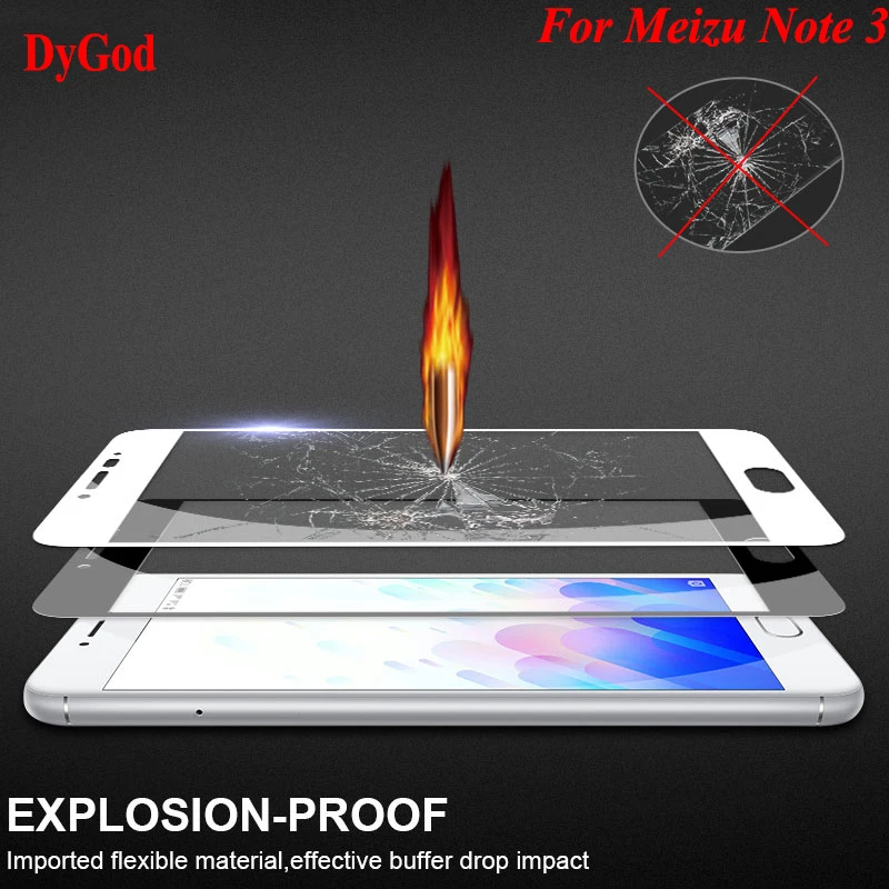 DyGod для Meizu M3 Note Закаленное стекло Защитная пленка экрана 5 ''для закаленное