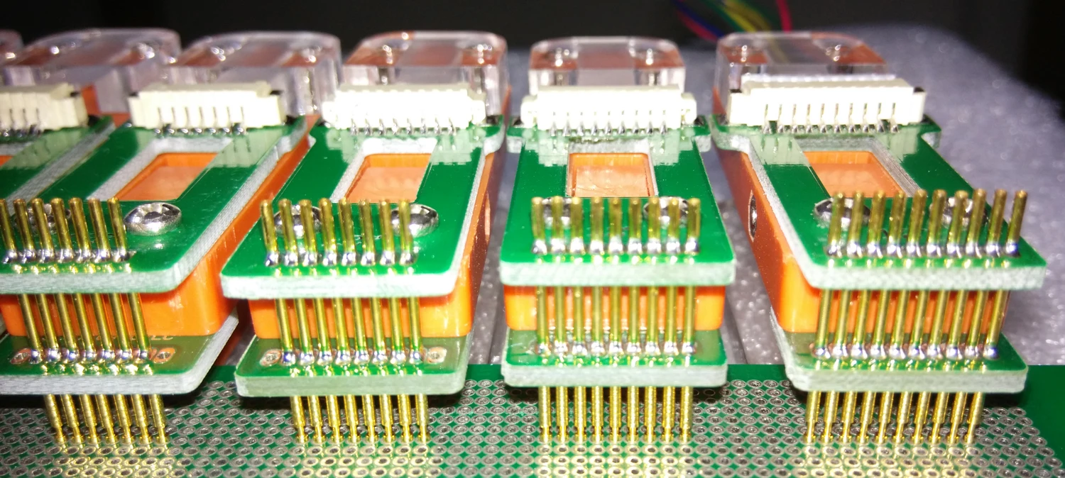 Тестовая стойка PCB зажим приспособление джиг зонд загрузки программы программирования ожога 2,54 2 1,27