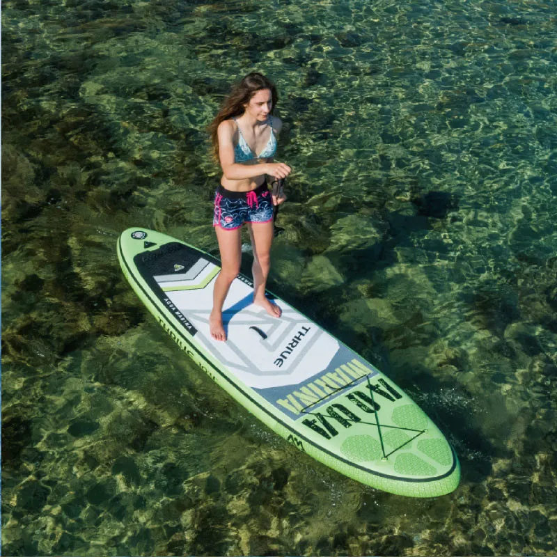 Надувная доска для серфинга AQUA MARINA THRIVE SUP весло Stand Up 300*75*15 см|Серфинг| |