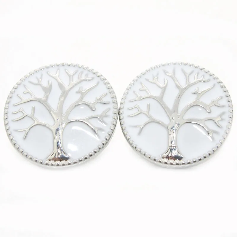 Boom Life tree of Pattern Charms 18mm bohemian Snap Button For DIY Bracelet Snaps Jewelry 010214 | Украшения и аксессуары