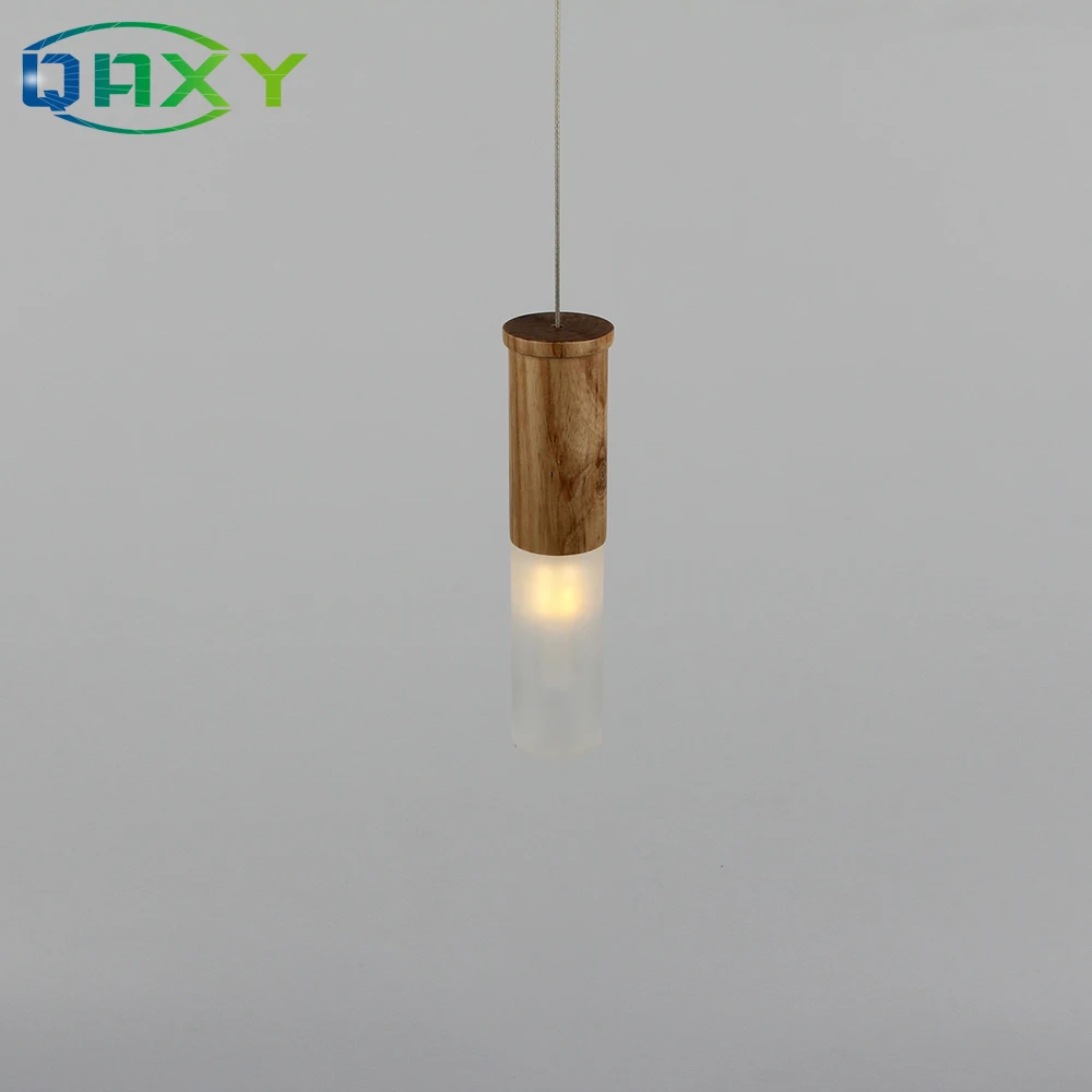 

New Arrival 5W G4 LED Wooden&Arcrylic Pendant Light With Steel Electric Wire Hang Lamps Including LED Bulb For Dinning Room[D50]