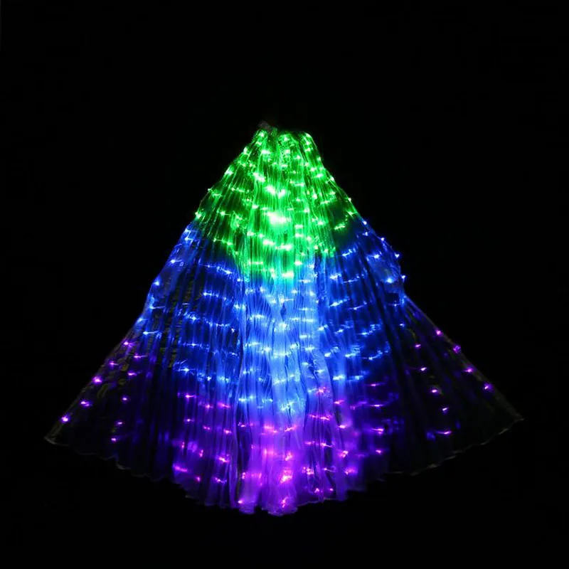 Новинка 2017 для взрослых восточные танцы светодиодсветодиодный крылья Исиды