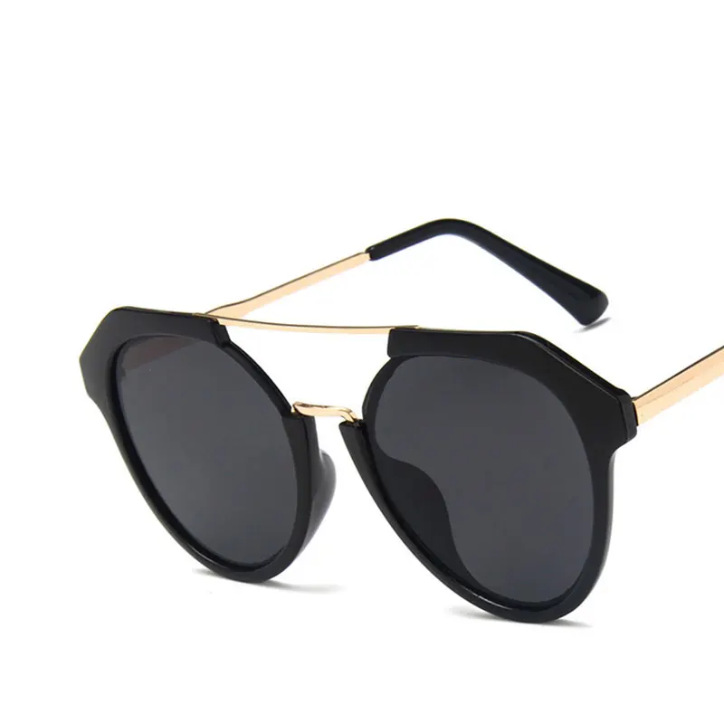 Модные солнцезащитные очки красочные trend большой кадр Универсальные