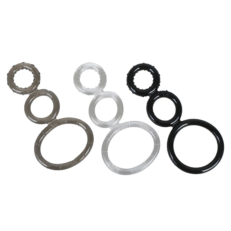 Силиконовые Кольца для пениса с задержкой во времени презервативы мужского