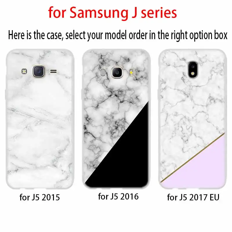 Чехол для телефона Samsung Galaxy J6 J8 J3 J5 J7 J4 Plus 2018 2016 2017 EU Prime Pro Ace j610 модный мраморный