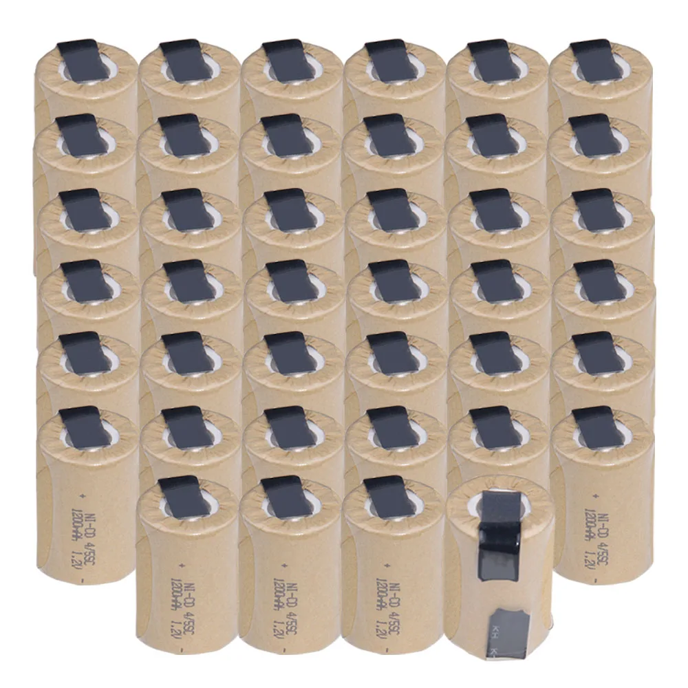 Реальная емкость глобальная доставка 40 шт. SC батарея 1 2 В SUBC батареи