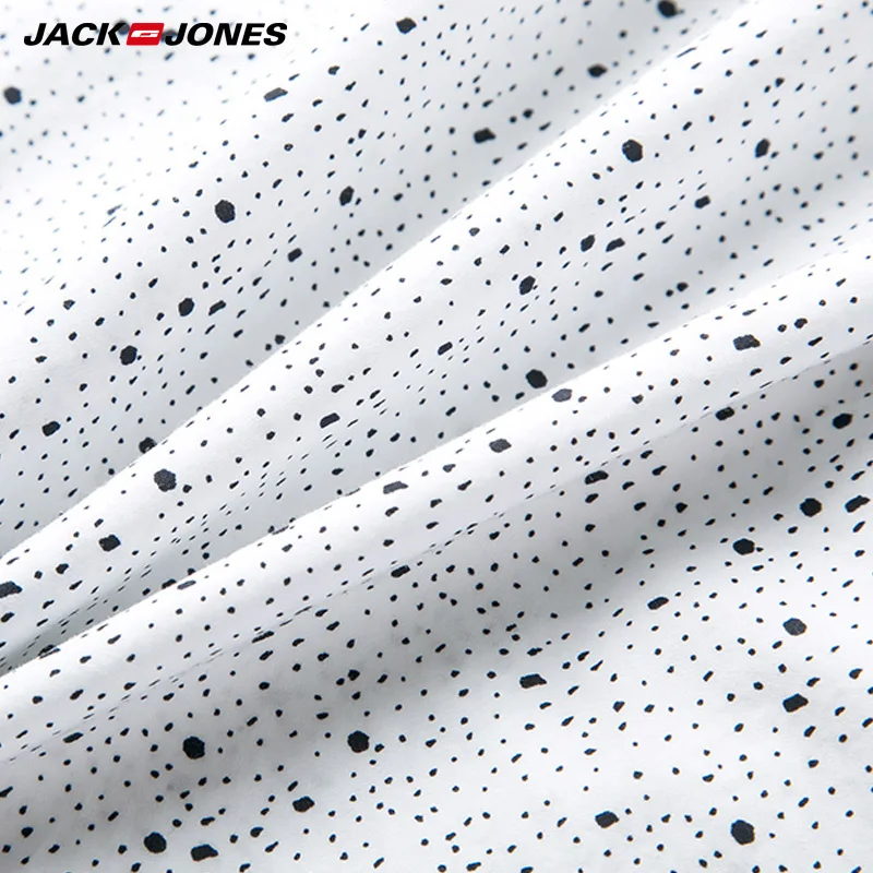 Jack&Jones Бренд 2018 Новинка Мужская Рубашка Длинная Блузка с Хлопка 100% Кардиган