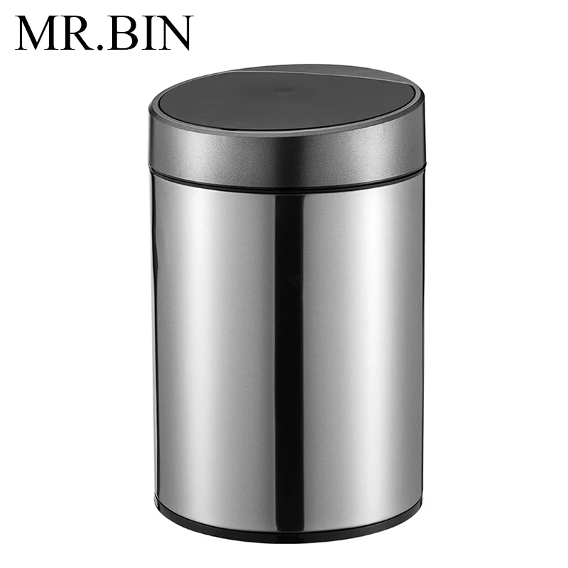 MR. BIN 10L смарт датчик мусорный бак 410 нержавеющая сталь пинок мусорное ведро для