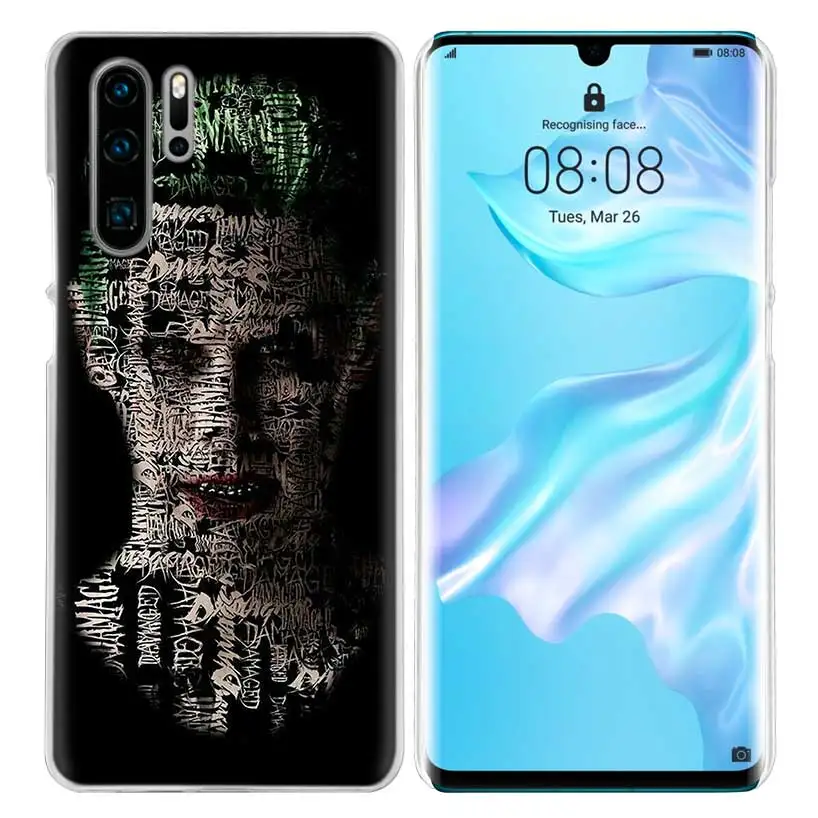 06 Джокер Отряд Самоубийц Харли чехол для huawei P20 P30 P Smart Nova 4 3i P10 P9 P8 Коврики 10 20 lite Pro мини жесткий чехол для телефона pc - Цвет: 06