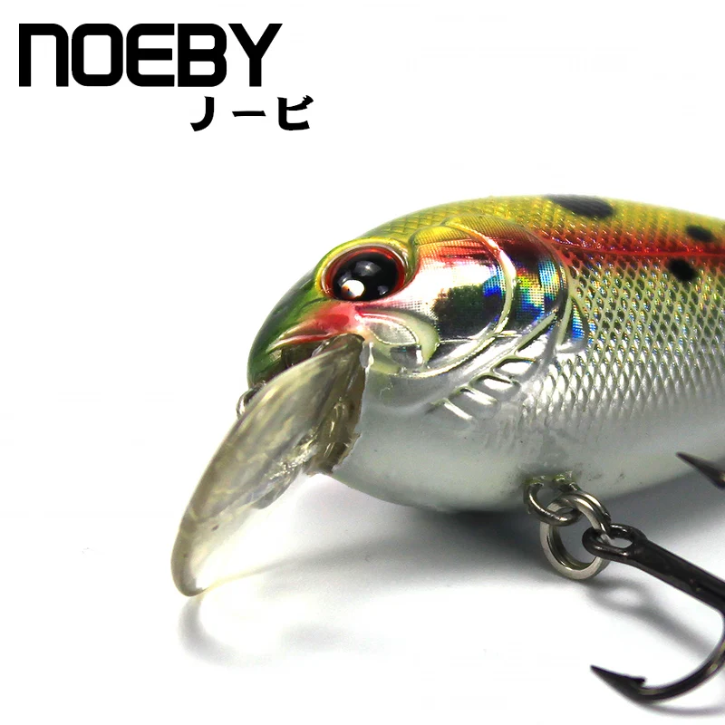 Приманка NOEBY 1 шт. приманка для рыбалки 45 мм/5 г 0 8 м плавающая супер VMC тройные