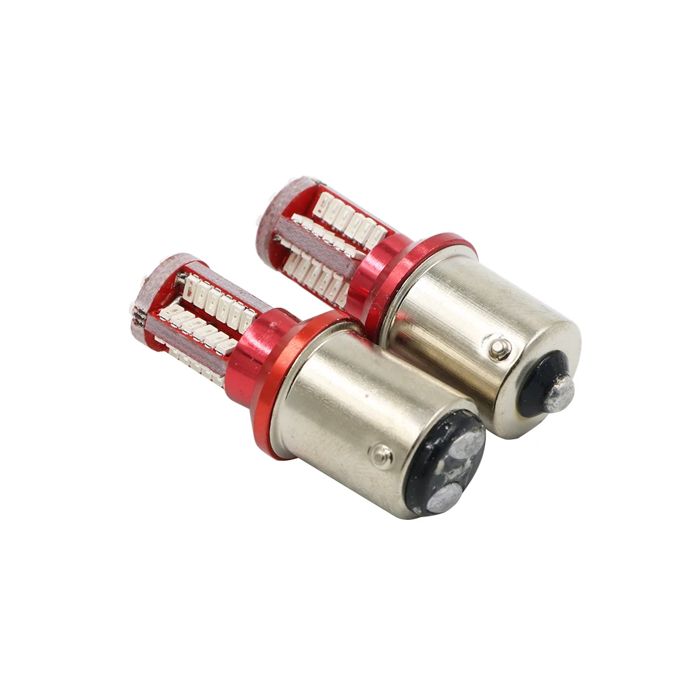 YSY 50X 3014 57SMD P21W BA15S 1156 P21/5 W Автомобильная светодиодная лампа заднего хода 1157 тормоза