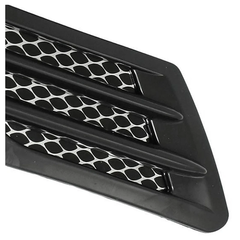 2 шт Овальный принт автомобиля боковой вентиляционный поток воздуха крыло