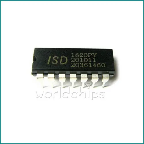 DHL/EMS 250 ШТ. Оригинальный ISD1820PY ISD1820 ОРИГИНАЛЬНЫЙ 8-20 s DIP-14 Новый-i1 |