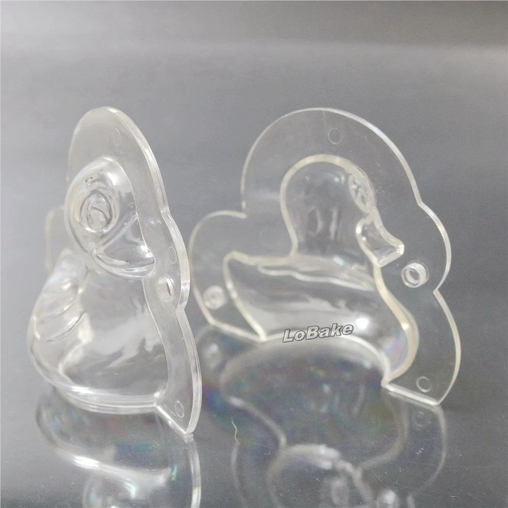 Новейшие товары 3D форма в виде милой мультяшной утки поликарбонатная для