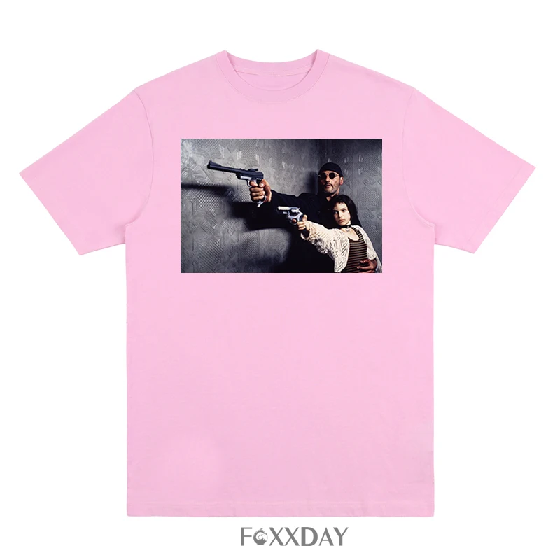 Футболка для мужчин и женщин Leon Teach Matilda Shoot Top Tees футболка в стиле хип хоп рок