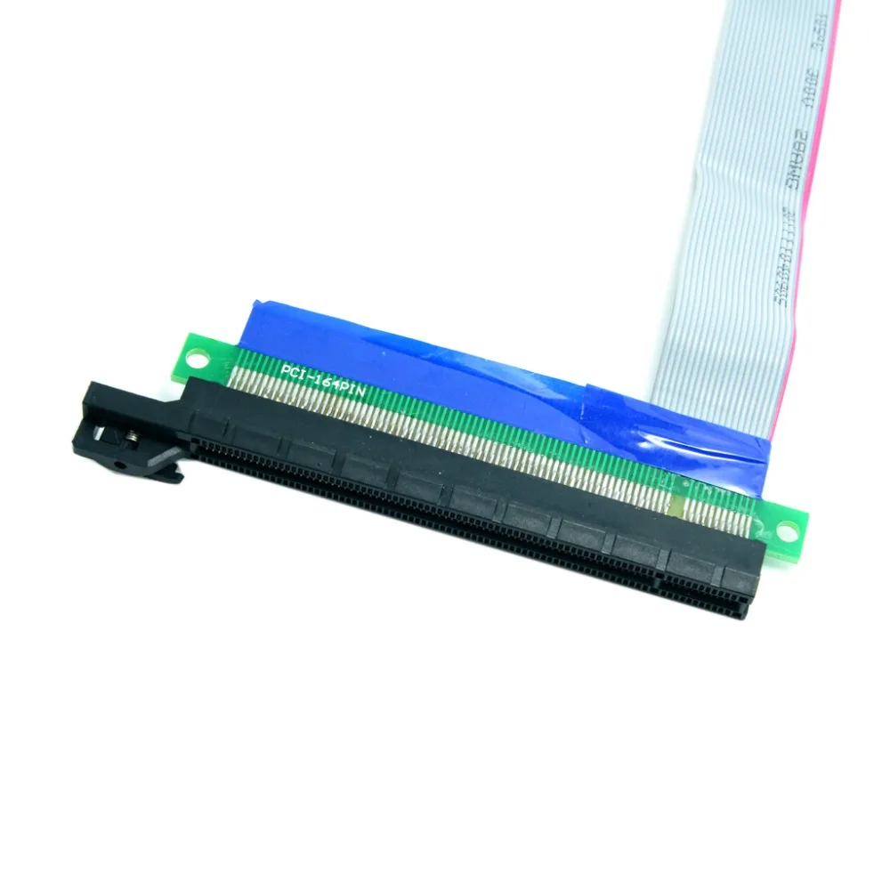 PCI-E Express 1x до 16x удлинитель гибкий кабель конвертер переходная карта адаптер 20 см |