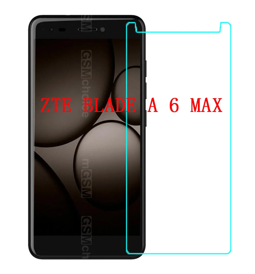Закаленное стекло для zte Blade A 6 MAX защита экрана 9H усиленная Защитная пленка для телефона Защитная пленка для zte Blade A6 MAX