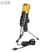 Gево BM 900 USB конденсаторный микрофон проводной с подставкой