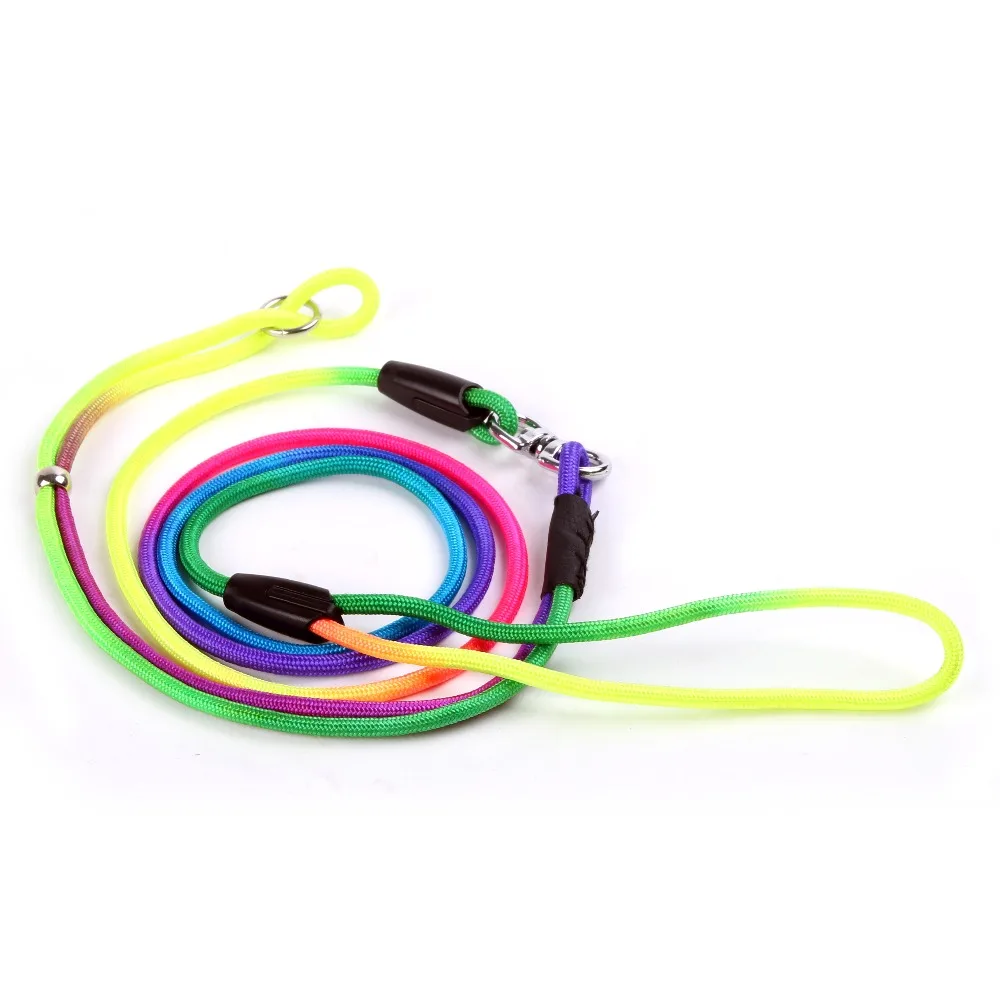 Обычный Нейлон Плетеный Жгут Ведущий Поводок Собаки Тягового Каната