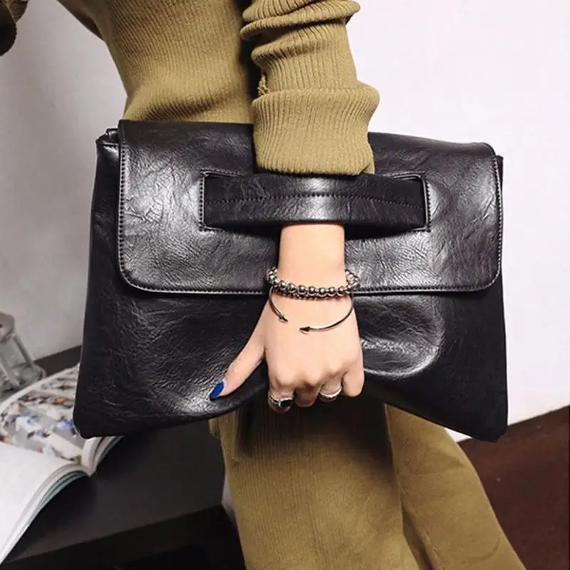 Женская сумка клатч в стиле ретро 2019 из искусственной кожи сумки мессенджеры для