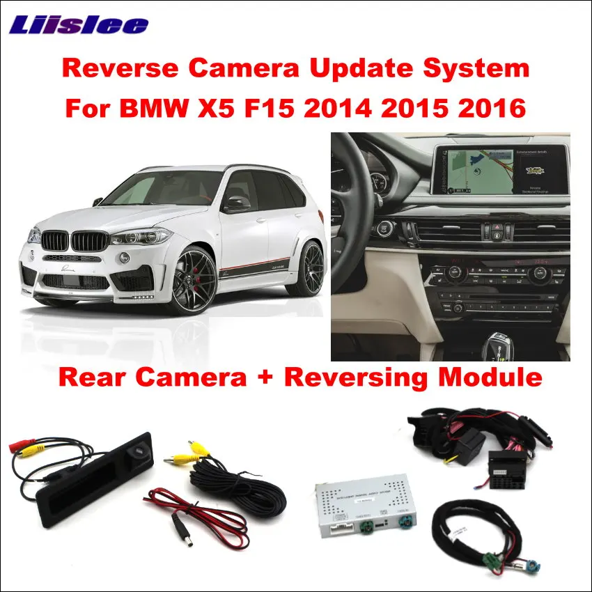 Оригинальный Экран обновление для BMW X5 F15 2014 2015 2016 реверсивный модуль сзади Камера
