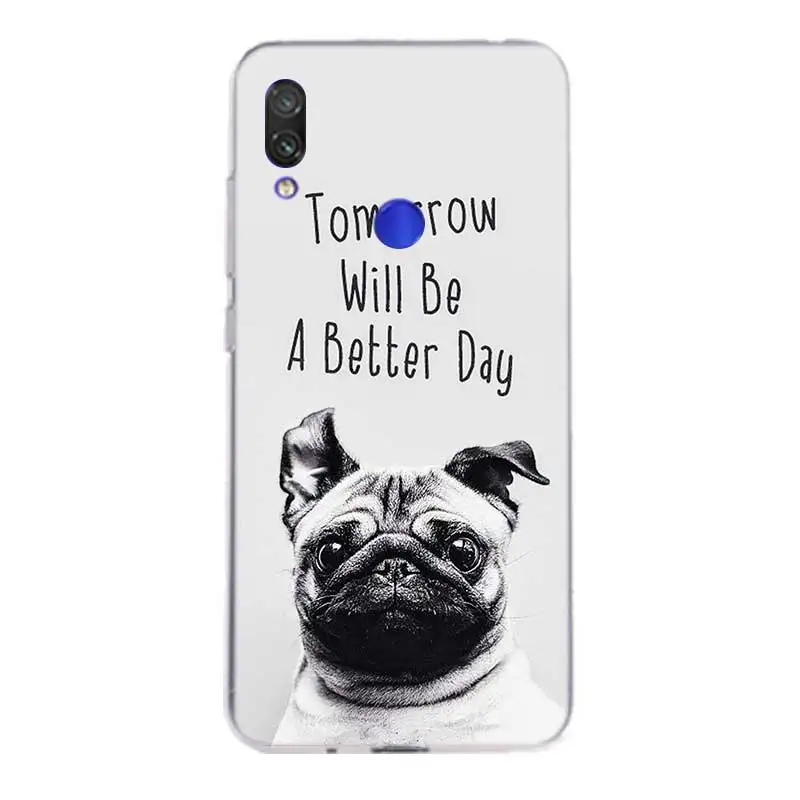 Cute Cartoon Dog Pig Cat Case For Xiaomi redmi Note 7 Pro 6 5 4 Xiomi Redmi 4A 4X Plus 5A 6A Silicone Funda Cover |