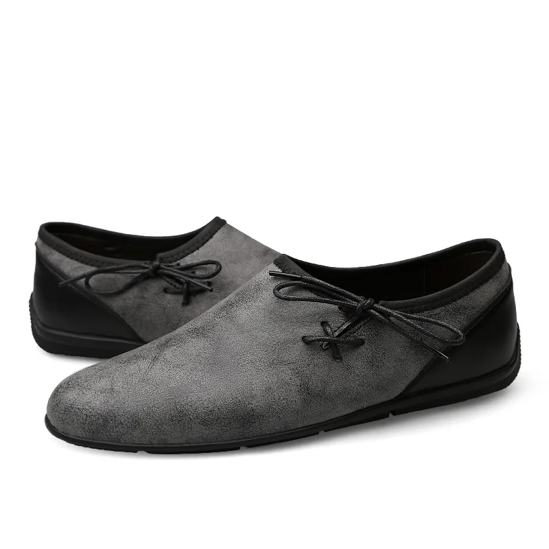 Fashion Micro Leather Men Casual Shoes Summer Breathable Design Driving Slip On Penny Loafers Flats Moccasins | Обувь
