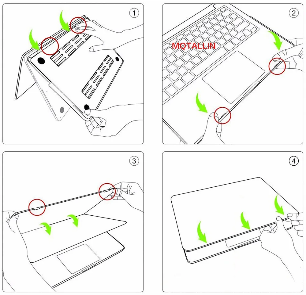 Сияющий блеск Прочный чехол для ноутбука MacBook Pro retina Air 11, 12, 13 лет, 15, для mac Air/Pro 13 15 дюймов A1466 A1708 A1932 оболочки