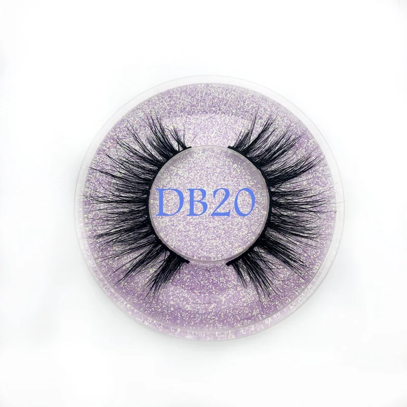 DB20 Buzzme норковые ресницы 3D Роскошные высококачественные норковые накладные ресницы на заказ упаковка - Цвет: DB20