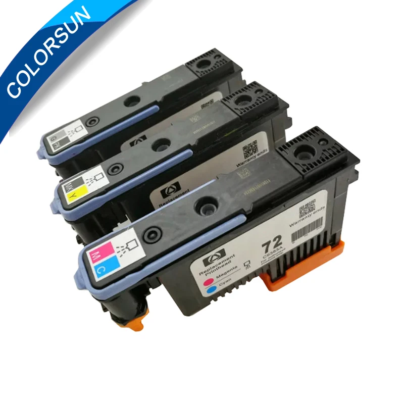 Colorsun для hp 72 Печатающая головка Designjet C9380A C9383A C9384A T610 T620 T770 T790 T795 T1100 T1120 T1200 T2300|printhead