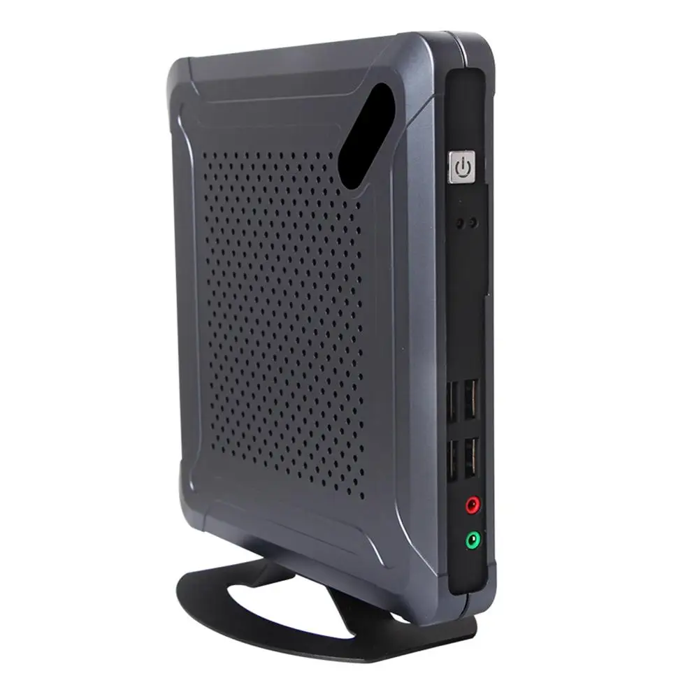 Мини ПК настольный компьютер AMD Quad Core LX 420 Windows 10/Ubuntu [HUNSN BH06L] (COM/VGA/HD/LAN/6USB2.0/2USB3.0)|Мини