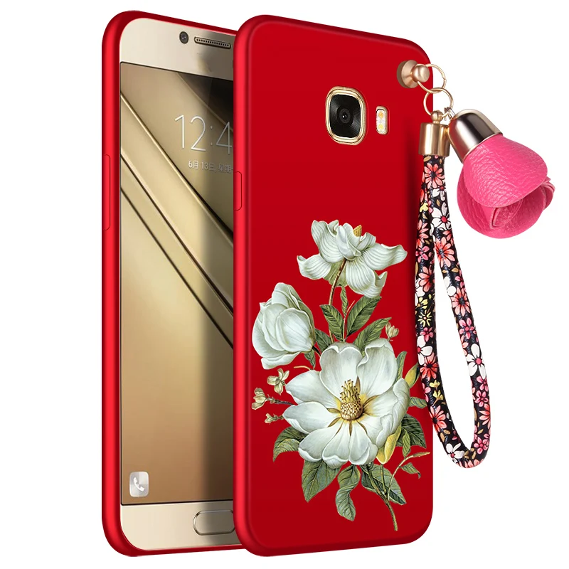 Силиконовый чехол для Samsung Galaxy C7 pro роскошная Защитная женская сумка c7 c7010 из ТПУ 3d