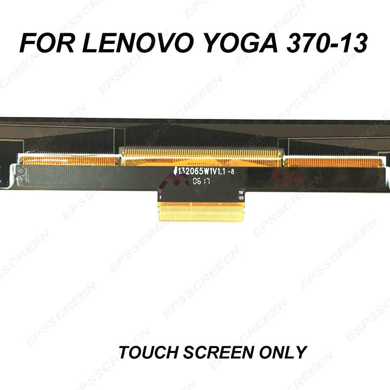 Сменный FHD экран 13," для LENOVO THINKPAD yoga 370/yoga 370-13, светодиодный ЖК-дисплей+ сенсорная панель+ ободок+ печатная плата, оцифрованный дисплей