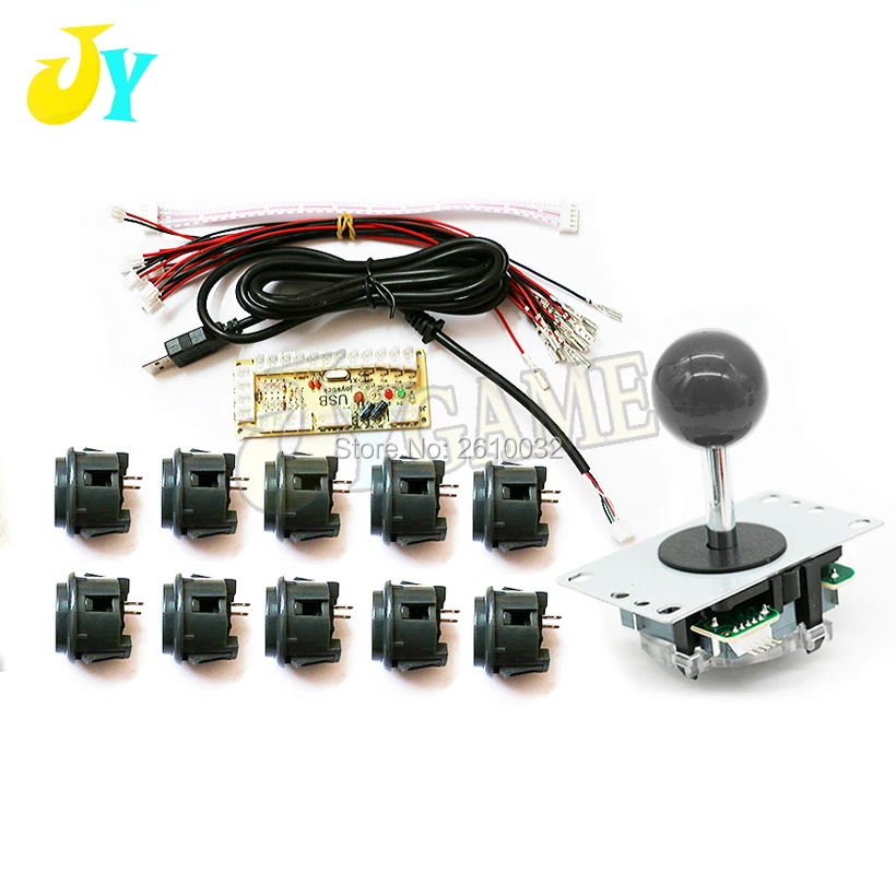 Фиолетовый DIY ручка аркадные наборы сменная часть USB энкодер для ПК Raspberry Pi MAME
