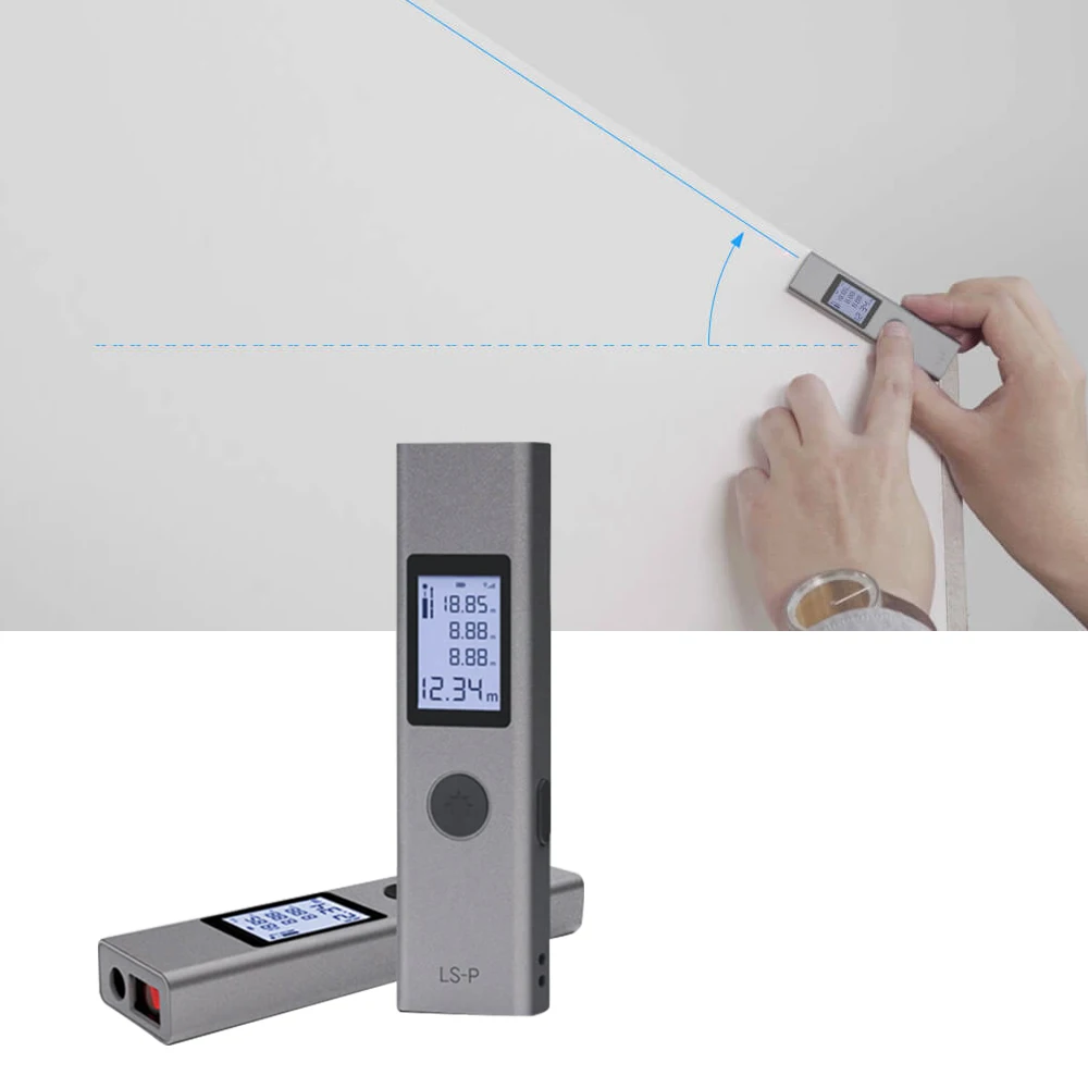 

40 м Лазерный дальномер USB флэш-зарядка лазерный дальномер высокая точность измерения ручной дальномер