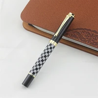 luxury chinese jinhao 500 ballpoint pens golden clip metal roller ball pen for school office business writing stationery