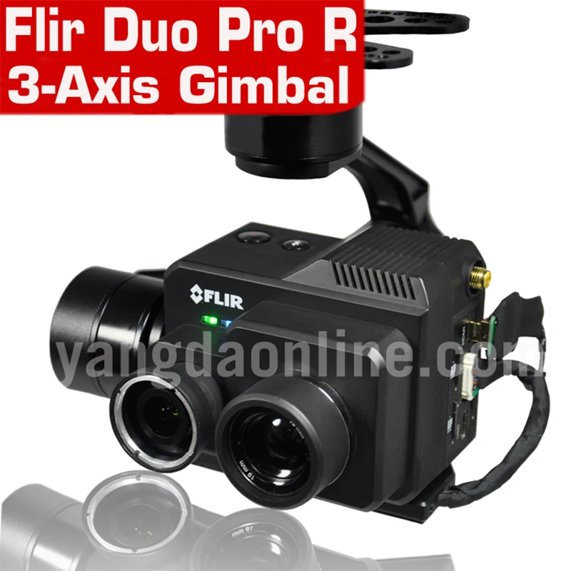 Камера gimbal для FLIR DUO PRO R тепловая камера для БПЛА и самолета, Запись фотографий, отслеживание 3 оси