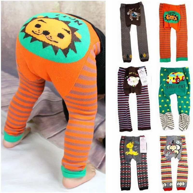 cotton infant baby pants spring kids PP children legging Knitted trousers KZ13 |
