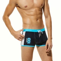 2018 brand hot swimwear men breathable swimsuits man swim trunks boxer briefs sunga swim suits maillot de bain beach shorts
