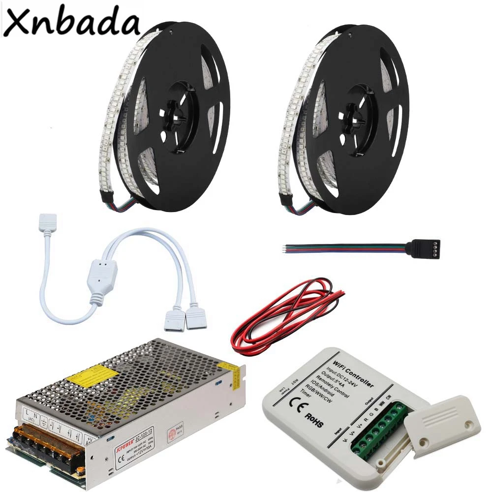 DC12V 2835SMD 234 светодиодов/m RGB Гибкая светодиодная лента с Magic Home WI FI светодиодный