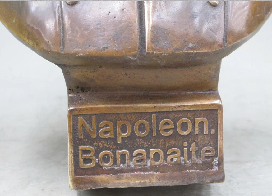 12 &quotЗападная ХУДОЖЕСТВЕННАЯ бронзовая скульптура Наполеон Бонапарт статуя