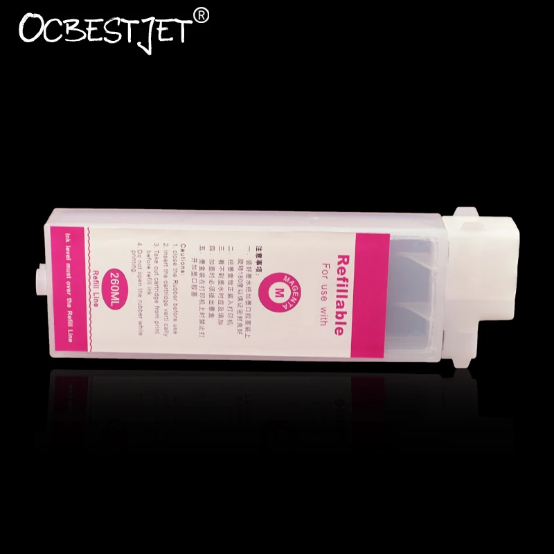PFI-106 260 ML Пустые перезаправляемый картридж для hp Canon IPF-6400 IPF-6410 IPF-6450 IPF-6460 принтер 12 Цветов