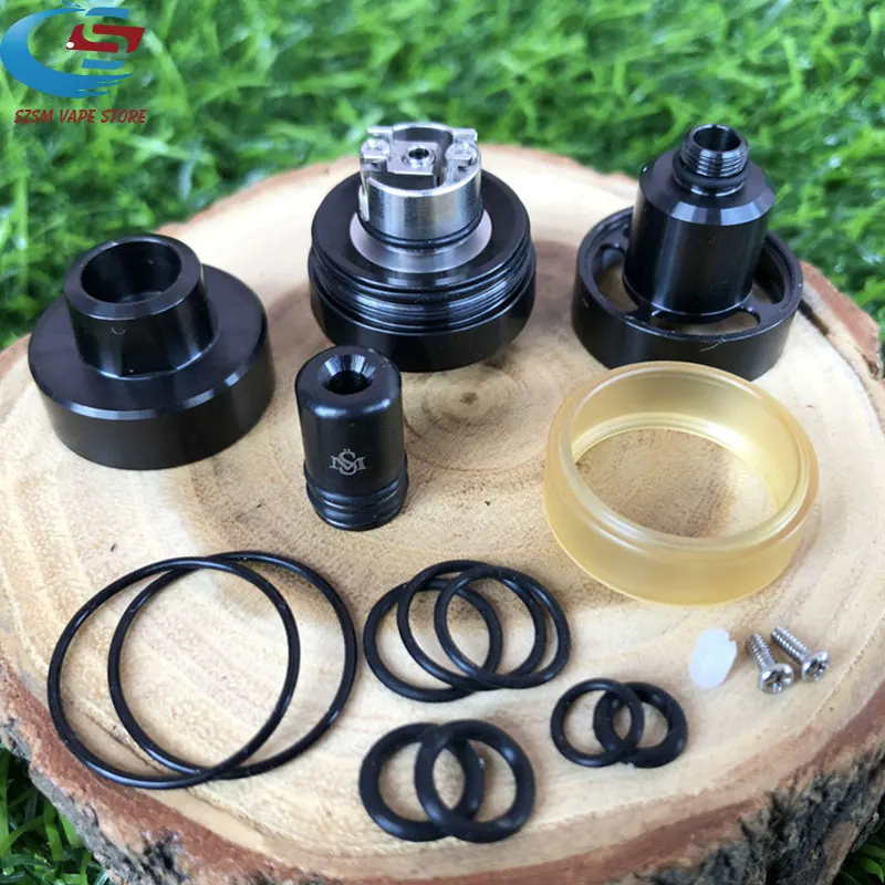 Атомайзер KAYFUN LITE 22/24 мм для рта Lite RTA 316 ss 2/3.5 мл емкость с регулируемой емкостью