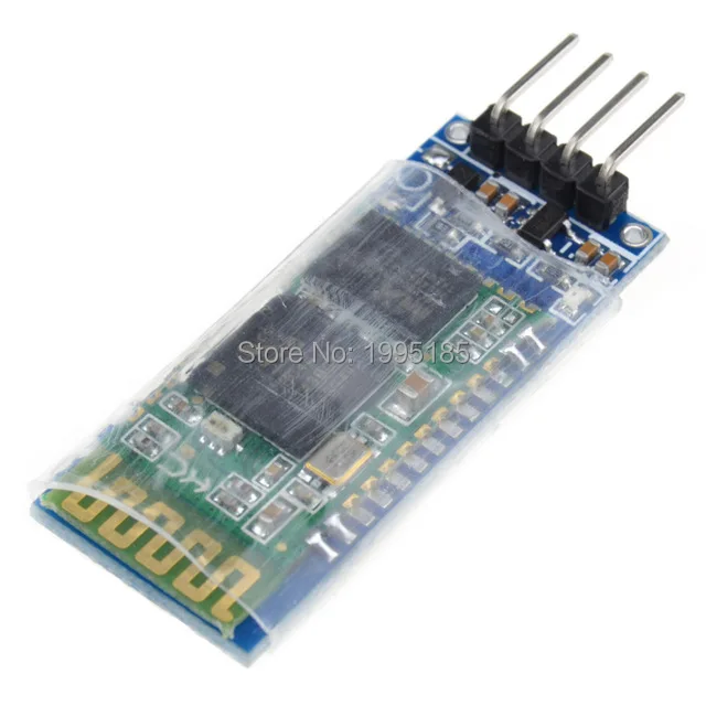 1 ШТ. HC-06 Беспроводной Серийный 4 Pin Bluetooth Радиотрансивер Модуль RS232 С