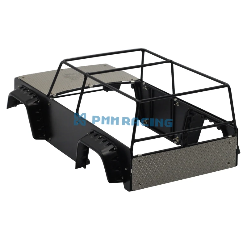 1/10 RC Гусеничный сварочный рулон клетки с панелями для осевой SCX10 D90 D110 Land Rovver Defender