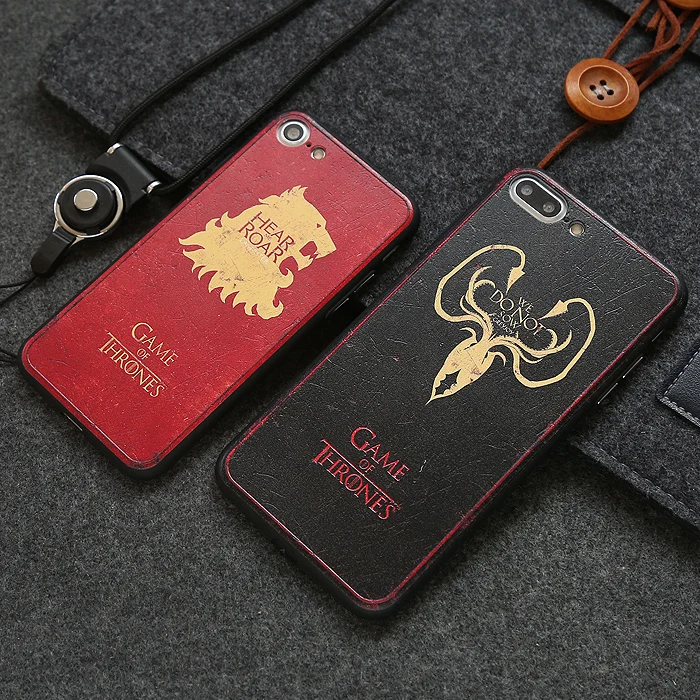 Citycase Игра престолов высокое качество чехол для iPhone6 6S 6 Plus 7 плюс полный