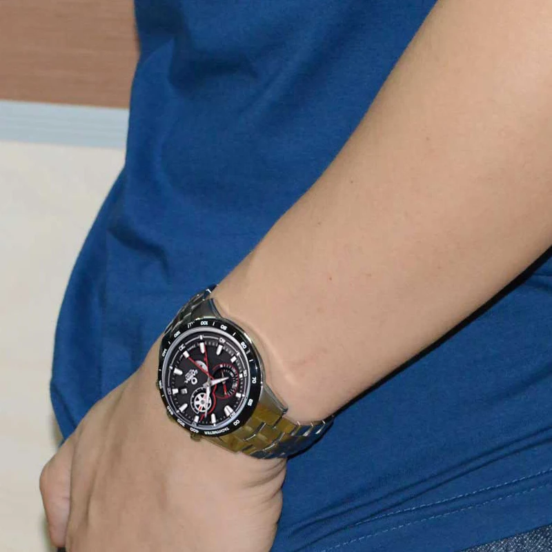 Новые приходят Роскошные световой мужские Часы Марка CASIMA Кварцевые стали