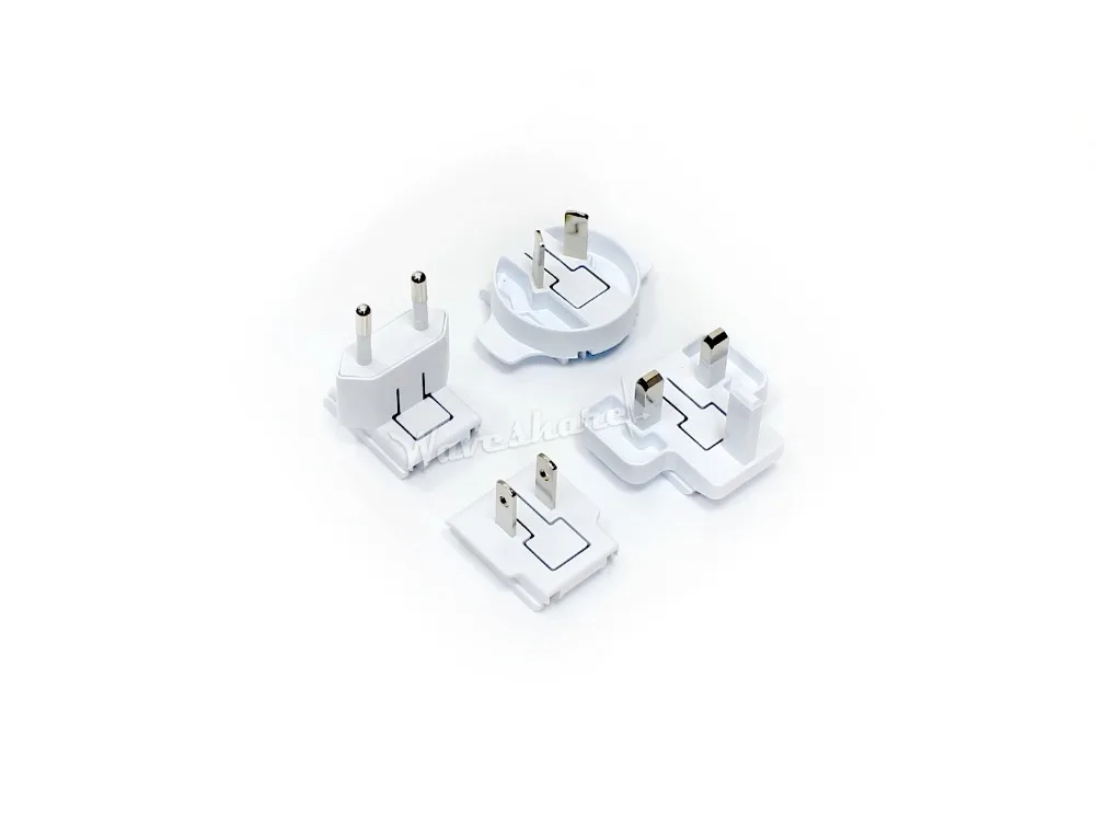 Официальный универсальный источник питания Raspberry Pi адаптер со сменными